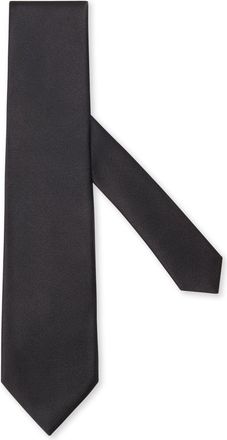 Ermenegildo Zegna mulberry silk tie - men - Mulberry Silk - One Size - Black