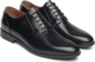 Nero Giardini Plain Toe Derby in Black at Nordstrom, Size 10-10.5Us