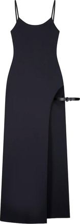 Coperni Garter Cotton Blend Long Dress-Donna