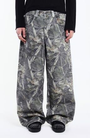 Jaded London Colossus Jeans in Camo at Nordstrom Rack, Size 36