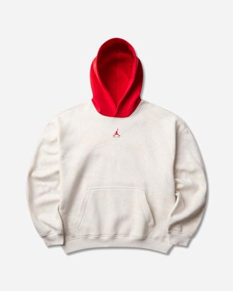 Nike Jordan Men s Jordan Brooklyn Fleece Hoodie Phantom / University Red