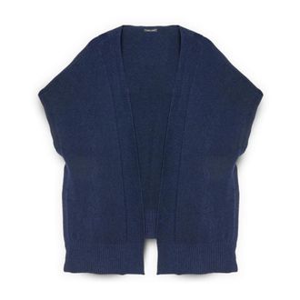 Fiorella Rubino Dames, Truien, Blauw, Maat: Xs/S Nylon