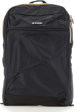K-Way Laon Rugzak - Heren - Rugzakken - Zwart - ONE Size - Polyester - Tassen