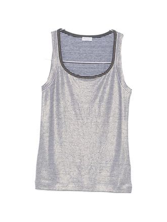 Brunello Cucinelli Brunello Cucinelli Leinen-Tanktop