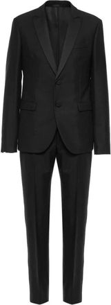 Valentino Garavani Single Breasted Suit Set - Heren - Business pakken - Zwart - XL - Kostuums