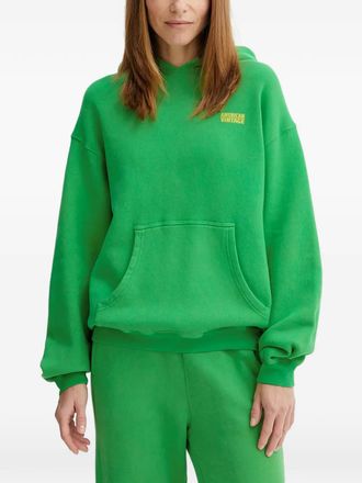 American Vintage Izubird kangaroo-pocket hoodie - Green