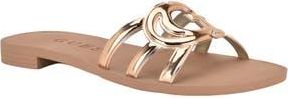 Guess Elyho Jelly Slide Sandal in Gold at Nordstrom Rack, Size 7.5