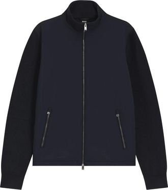 HUGO BOSS Hombre, Sudaderas, Azul, Talla: XL