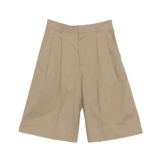 SOEUR Soeur, Korte Broeken, Dames, Beige, M, Katoen, Imogen Bermuda Shorts
