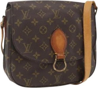 Louis Vuitton Pre-owned Canvas Cross Body Bag - Dames - Vintage Schoudertas - Bruin - ONE Size - Vintage