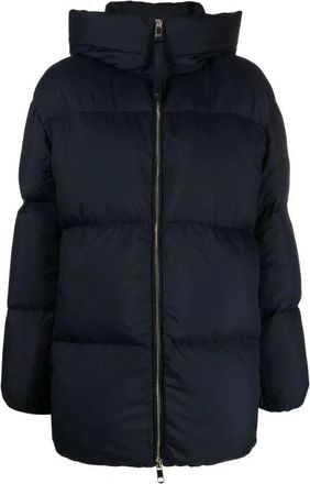 Tommy Hilfiger Down Coat - Dames - Parka Jassen - Blauw - L - Nylon - Jassen
