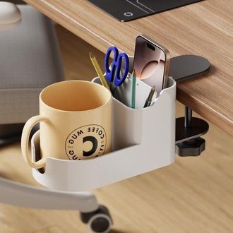 OEM Organizador De Escritorio Ajustable Para Tazas Y Bol&iacute;grafos: Ideal Para Agua, Caf&eacute; Y Bebidas