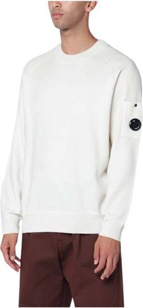 C.P. Company Hombre, Sudaderas, Blanco, Talla: L