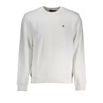 Napapijri Uomo, Felpe, Bianco, S, new