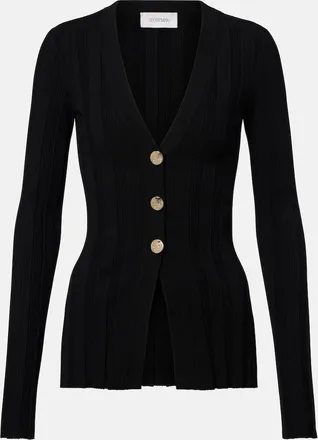 Sportmax Cardigan in maglia a coste