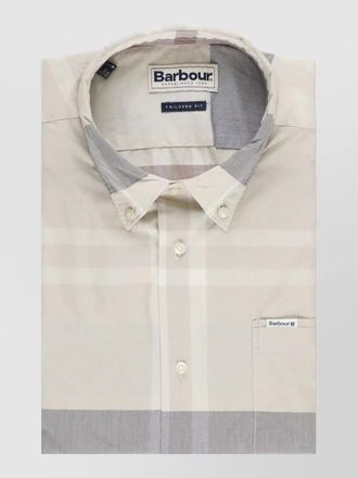 Barbour tartan long-sleeve shirt