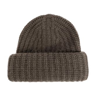 Lisa Yang Beatris Muts - Dames - Hoeden - Bruin - M - Kasjmier - Accessoires