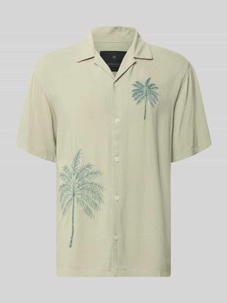 Premium by Jack & Jones Relaxed Fit Freizeithemd aus Viskose mit Stitchings in Lind, Gr&ouml;&szlig;e XXL
