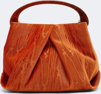 Dries Van Noten Crisp Small velvet top-handle bag
