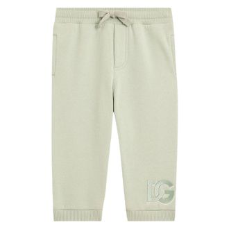 Dolce & Gabbana Logo Joggers - male - Dolce & Gabbana - Sweatpants - Green - 12 M - Kids