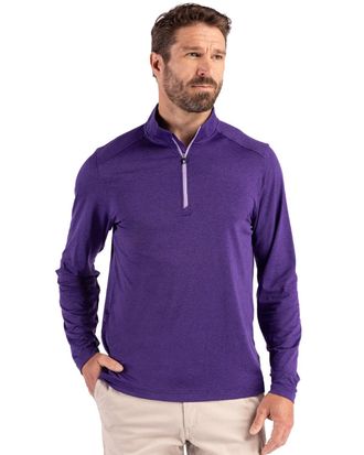 Cutter & Buck Coastline Epic Comfort Recycled Mens Quarter Zip