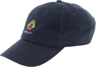 Bally Crest Logo Cotton Baseball Cap