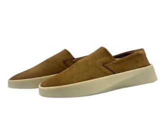 Wolf & Shepherd Cruise MensBrown Suede Slip-On Casual Shoes ZAP2520