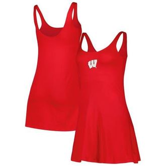 ZooZatZ Womens ZooZatz Red Wisconsin Badgers Logo Scoop Neck Dress at Nordstrom, Size Large