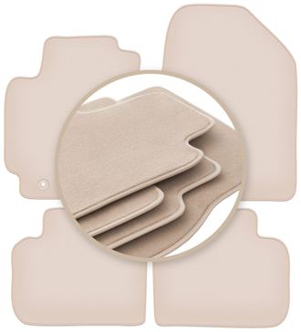 OEM Alfombrillas Premium Beige Para: Hyundai Elantra Vi Sed&aacute;n 2016