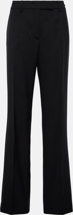 Prada High-rise wool straight pants