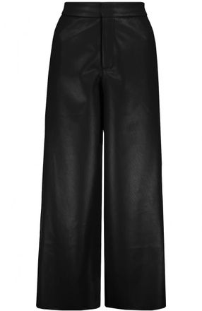 Bishop + Young Womens Beau Faux Leather Pant In Black
