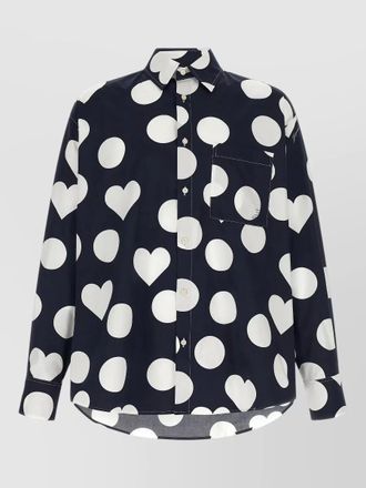 Jacquemus camargue shirt buttoned cuffs chest pocket print