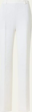 Akris Linen-Wool Straight-Leg Trousers