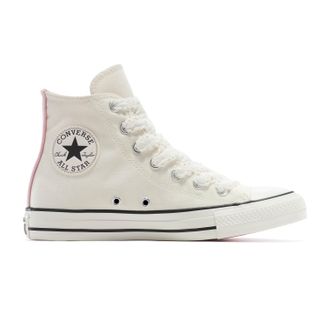 Converse Sneaker CONVERSE CHUCK TAYLOR ALL STAR, Damen, Gr. 37,5, schwarz (egret, summit pink, schwarz), Textil, Schuhe Sneaker