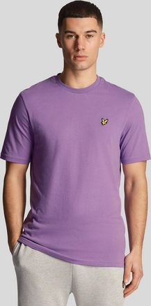 Lyle & Scott Lyle And Scott Mens Plain T-Shirt - Purple - Size: 34