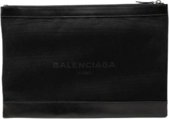 Balenciaga Pre-owned Navy Clip L - - Pre-owned - Donna - Nero - ONE SIZE