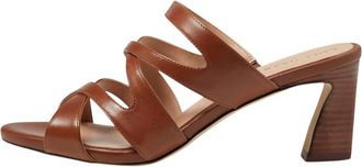 Cole Haan Womens Alyse Heeled Sandal In Dark Sequoia