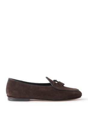 Rubinacci Marphy Tasselled Suede Loafers