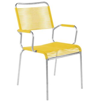 Schubiger M&ouml;bel Spaghetti-Stuhl Rigi mit Armlehnen