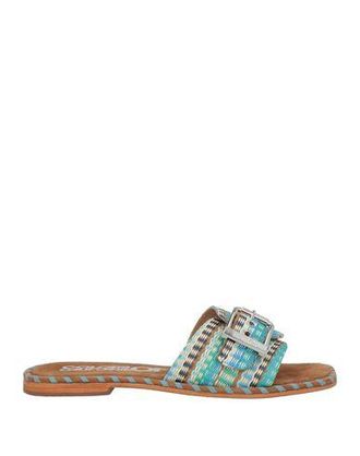 Colors Of California MONOBAND SANDAL IN RAFFIA