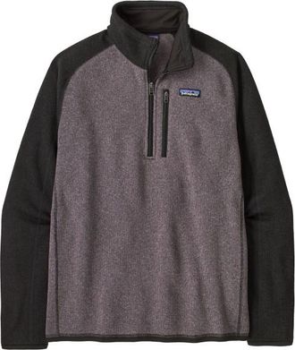 Patagonia Better Sweater 1/4 Zip Fleecepullover f&uuml;r Herren | grau