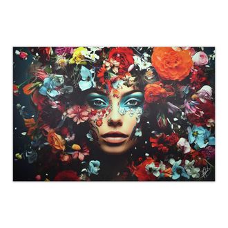 Arte Dal Mondo Adm - Print Immersed in Flowers 2