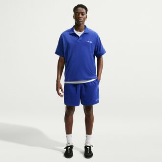 Nike Mens Club Terry Shorts in Blue | IQ6221-455