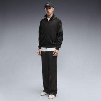 Puma Pantaloni da corsa T7 da uomo, Abbigliamento, Nero, XXL