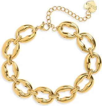 Bracha Ollie Link Bracelet in Gold at Nordstrom