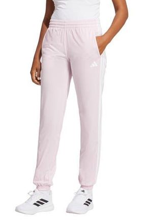 adidas Dayready 3-Stripes Track Pants in Clear Pink at Nordstrom Rack, Size X-Small