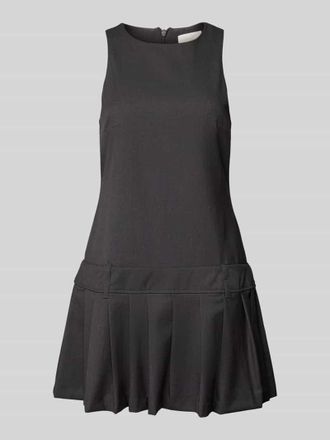 LeGer By Lena Gercke Minikleid mit gelegten Falten Modell Nele in Dunkelgrau, Gr&ouml;&szlig;e 38