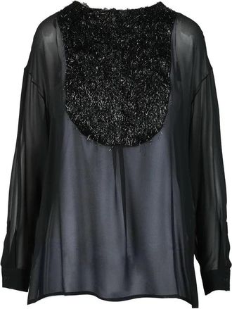 Fabiana Filippi Silk Blouse - Black