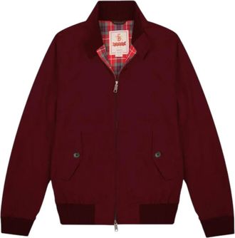 Baracuta G9 Harrington Blouson - Heren - Bomber jackets - Rood - M - Katoen - Jassen