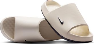 Nike Mens Calm (Chicago Bears) NFL Slides in White | IM7300-100
